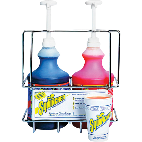 Support mural Sqwincher Servastations OSI Industrial Sales