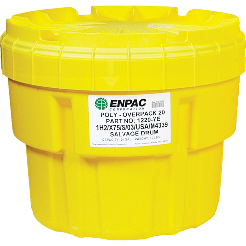 Barils de r&eacute;cup&eacute;ration Poly-Overpack 20, 20 gal. US, Stationnaire OSI Industrial Sales