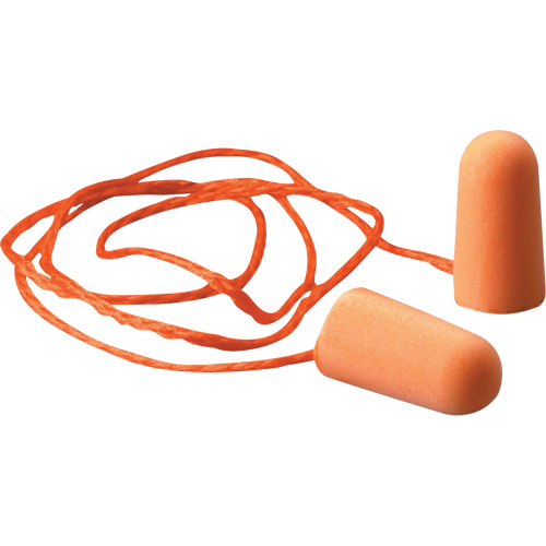 E-A-R Foam Earplugs, Pair - Polybag, Corded OSI Industrial Sales