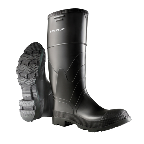 16" Economy Boots, PVC, Steel Toe, Size 6, Puncture Resistant Sole OSI Industrial Sales