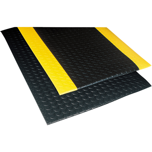 No. 419 Sof-Tred with Dyna-Shield Mats, Diamond, 4' x 60' x 1/2", Black, PVC OSI Industrial Sales