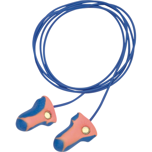 Howard Leight Laser-Trak Single-Use Detectable Earplugs, Pair - Polybag, Corded OSI Industrial Sales