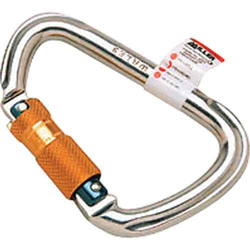 Miller&reg; Carabiners, Aluminum, 401 lbs Capacity OSI Industrial Sales