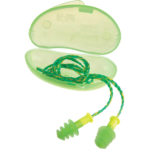 Bouchons d'oreilles Fusion de Howard Leight, Vrac - Boîte, Petit, Avec cordon OSI Industrial Sales