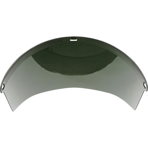 Molded Faceshield Window, Polycarbonate, Green Tint OSI Industrial Sales