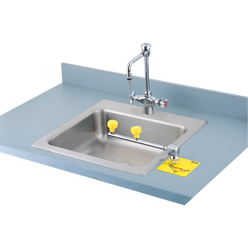 Swing-Away Eyewash Station, Counter-Mount Installation OSI Industrial Sales