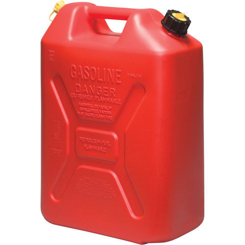Jerricans, 5,3 gal. US/20,06 L, Rouge, Conformes aux normes CSA/ULC OSI Industrial Sales