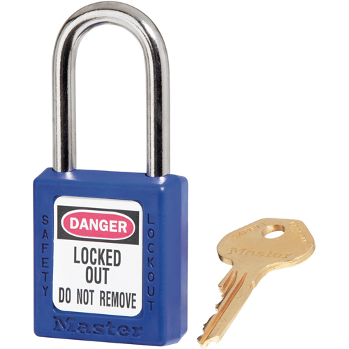 Cadenas Zenex, Cadenas de s&eacute;curit&eacute;, Cl&eacute;s diff&eacute;rentes, Thermoplastique, Largeur de 1-1/2" OSI Industrial Sales