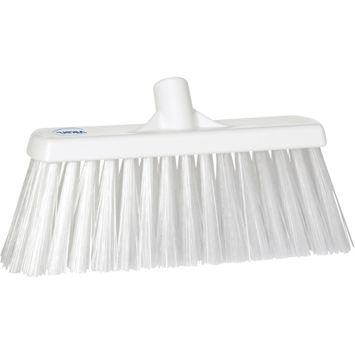 Food Hygiene Broom, 11.7"x3", Polyester, White OSI Industrial Sales