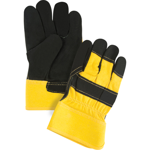 Superior Warmth Winter-Lined Fitters Gloves, Large, Split Cowhide Palm, Thinsulate Inner Lining OSI Industrial Sales