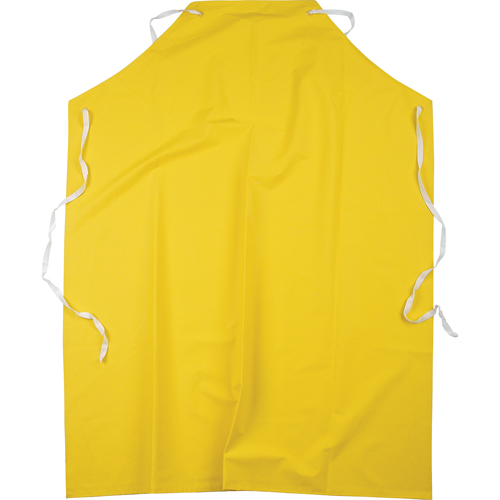 Tabliers ignifuges, Polyester/PVC, 48" lo x 36" la, Jaune OSI Industrial Sales