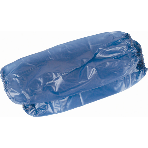 Lightweight Sleeves, 18" long, Vinyl, Blue OSI Industrial Sales