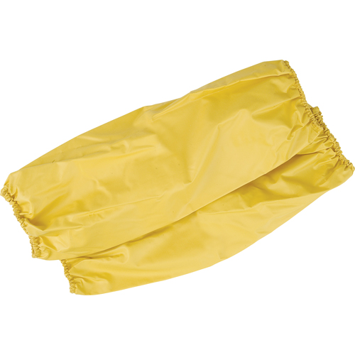Manchettes ignifuge, Longueur de 18", Polyester/PVC, Jaune OSI Industrial Sales