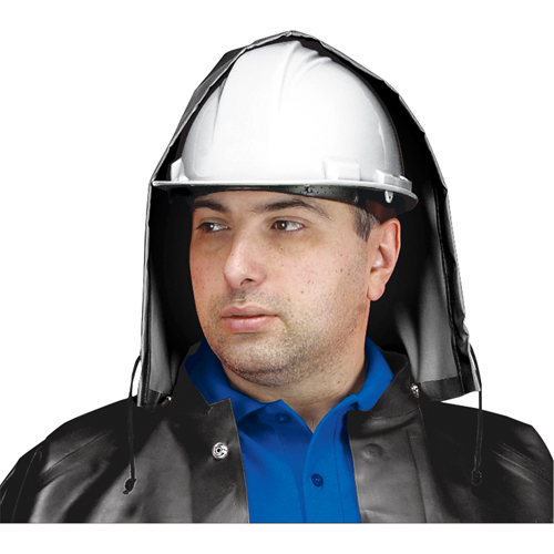 Capuchon imperm&eacute;able SBR Vulcan, Taille unique, Noir, Caoutchouc OSI Industrial Sales