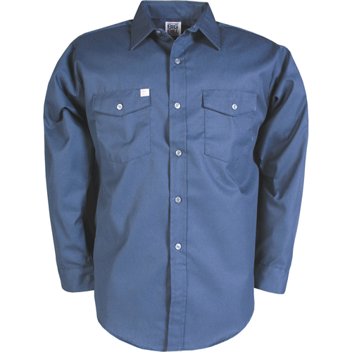Chemises de travail, Hommes, Petit, Bleu marine OSI Industrial Sales