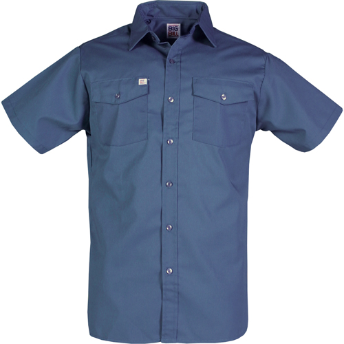 Chemises de travail, Hommes, Petit, Bleu marine OSI Industrial Sales