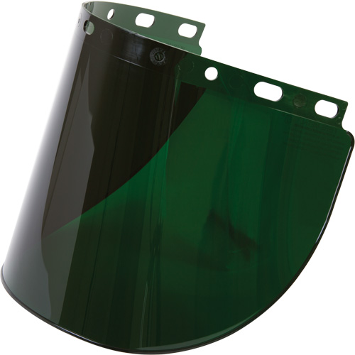 High Performance&reg; Faceshield, Propionate, Green Tint OSI Industrial Sales