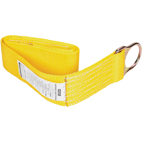 Anchorage Connector Straps, D-Ring, Temporary Use OSI Industrial Sales
