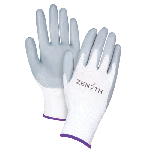 Gants l&eacute;gers enduits et respirants, 6/T-petit, R&ecirc;vetement Mousse de nitrile, Calibre 13, Enveloppe en Polyester OSI Industrial Sales