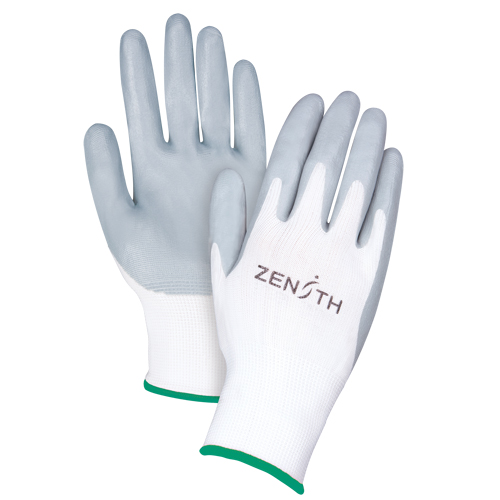 Gants l&eacute;gers enduits et respirants, 8/Moyen, R&ecirc;vetement Mousse de nitrile, Calibre 13, Enveloppe en Polyester OSI Industrial Sales