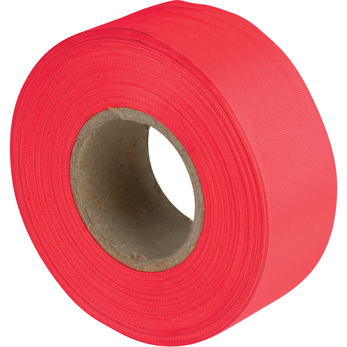 Flagging Tape, 1.2" W x 300' L, Red OSI Industrial Sales