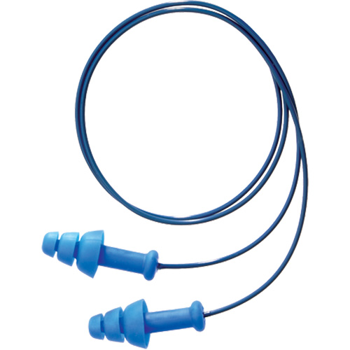 Howard Leight SmartFit&reg; Metal Detectable Reusable Earplugs, Corded, One-Size, Bulk - Box, 25 NRR dB OSI Industrial Sales