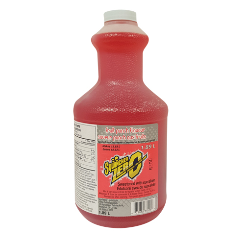 Sqwincher&reg; ZERO&reg; Rehydration Drink, Concentrate, Fruit Punch OSI Industrial Sales