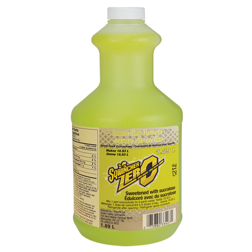 Sqwincher&reg; Boisson de r&eacute;hydratation ZERO, Concentr&eacute;, Citron-lime OSI Industrial Sales
