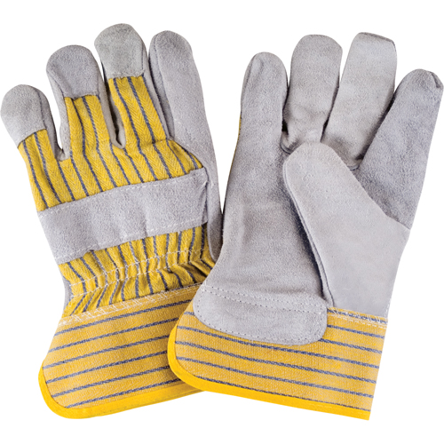 Premium Quality Fitters Gloves, Large, Split Cowhide Palm, Cotton Inner Lining OSI Industrial Sales