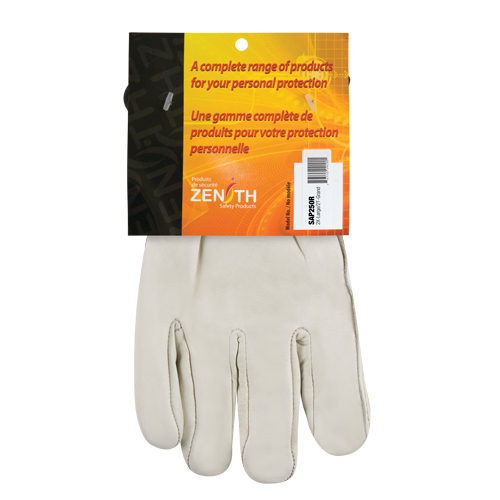 Standard-Duty Winter-Lined Driver's Gloves, 2X-Large, Grain Cowhide Palm, Fleece Inner Lining OSI Industrial Sales