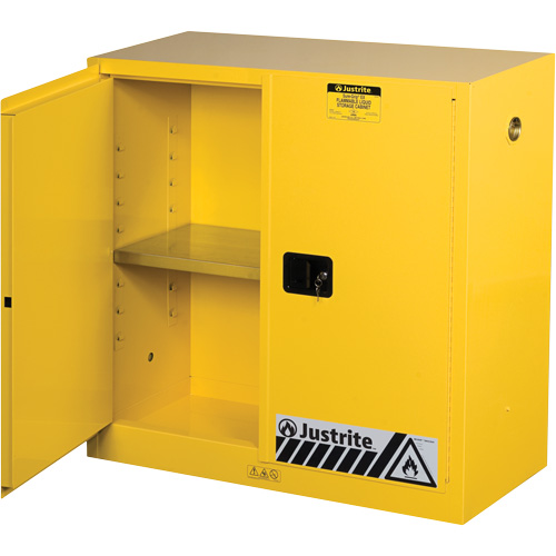 Armoires Sure-Grip EX pour produits inflammables, 30 gal., 2 Porte(s), 43" La x 44" h x 18" p OSI Industrial Sales