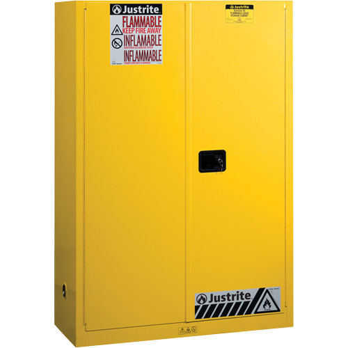 Armoires Sure-Grip EX pour produits inflammables, 45 gal., 2 Porte(s), 43" La x 65" h x 18" p OSI Industrial Sales