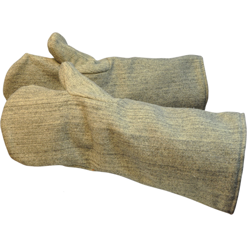Carbo-King Heat Protective Mitts, Aramid, Large, Protects Up To 2100° F (1149° C) OSI Industrial Sales