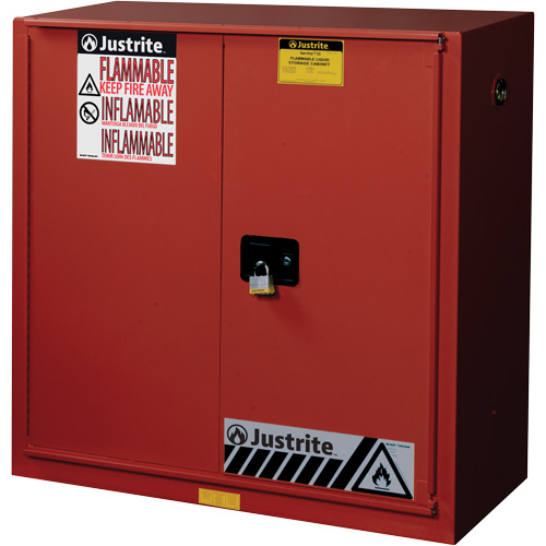 Sure-Grip&reg; EX Combustibles Safety Cabinet for Paint and Ink, 40 gal., 3 Shelves OSI Industrial Sales