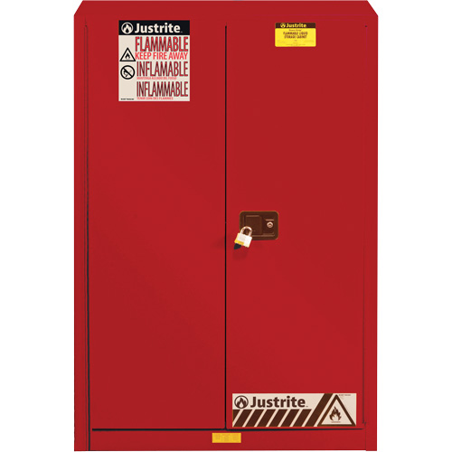 Sure-Grip&reg; EX Combustibles Safety Cabinet for Paint and Ink, 60 gal., 5 Shelves OSI Industrial Sales