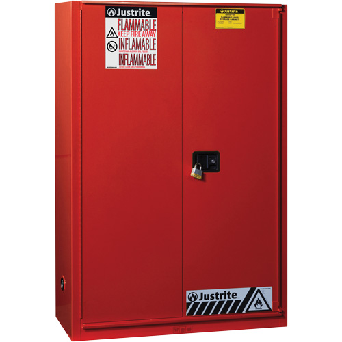 Sure-Grip&reg; EX Combustibles Safety Cabinet for Paint and Ink, 60 gal., 5 Shelves OSI Industrial Sales