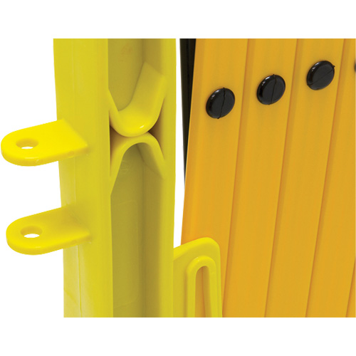 Barri&egrave;re Xpandit, 36" h x 11,5' lo, Noir/Jaune OSI Industrial Sales