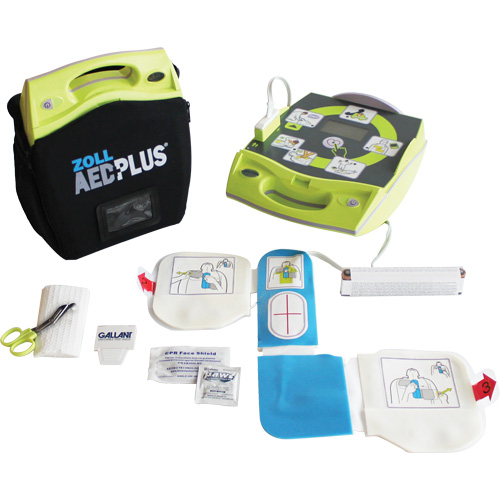 AED Plus&reg; Defibrillator , Semi-Automatic, English, Class 4 OSI Industrial Sales