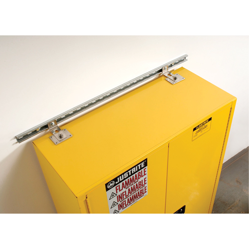 Seismic Bracket for Sure-Grip&reg; Ex Flammable Storage Cabinet OSI Industrial Sales
