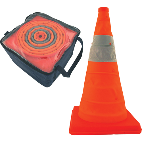 Pack & PopCollapsible Cones, 28" H, Orange OSI Industrial Sales