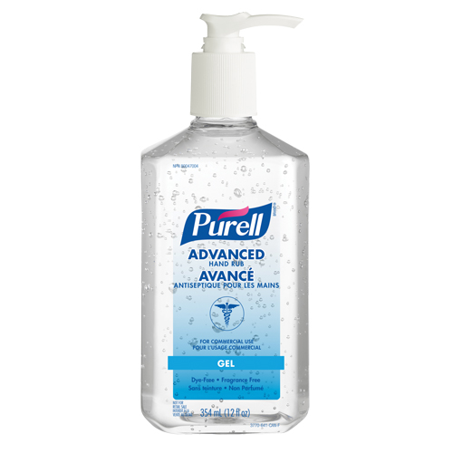 Advanced Hand Sanitizer, 354 ml, Pump Bottle, 70% Alcohol OSI Industrial Sales