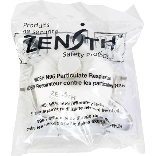Respîrateur contre les particules - Emballage pour machine distributrice, N95, Certifi&eacute; NIOSH, Moyen/grand OSI Industrial Sales