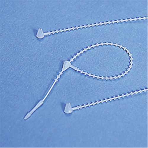 Options de finition pour &eacute;tiquettes - attaches en billes de nylon OSI Industrial Sales