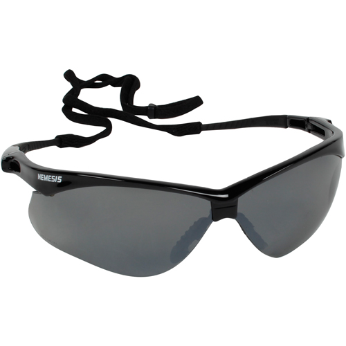 Lunettes de s&eacute;curit&eacute; Nemesis de Kleenguard, Lentille Miroir/Grise/fum&eacute;e, Anti-&eacute;gratignures, ANSI Z87+ OSI Industrial Sales