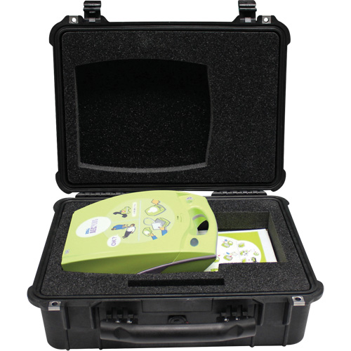 Grande mallette de transport Pelican pour DEA, Zoll AED Plus Pour, Non m&eacute;dical OSI Industrial Sales