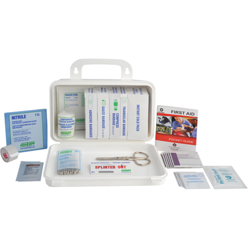 Ontario Specialty Kit - Truck First Aid Kit, Class 1 Medical Device, Metal Box OSI Industrial Sales