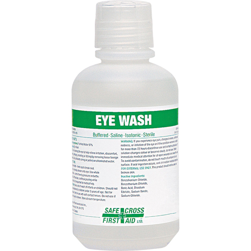 Eyewash Solution, Full Bottle, 500 ml OSI Industrial Sales