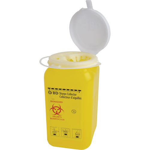 Boîtes pour objets pointus & tranchants BD, Capacit&eacute; de 1,4 L  OSI Industrial Sales