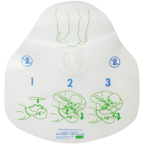 CPR Protective Device, Single Use Faceshield, Class 2 OSI Industrial Sales