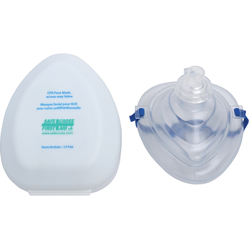CPR Pocket Face Masks, Reusable Mask, Class 2 OSI Industrial Sales